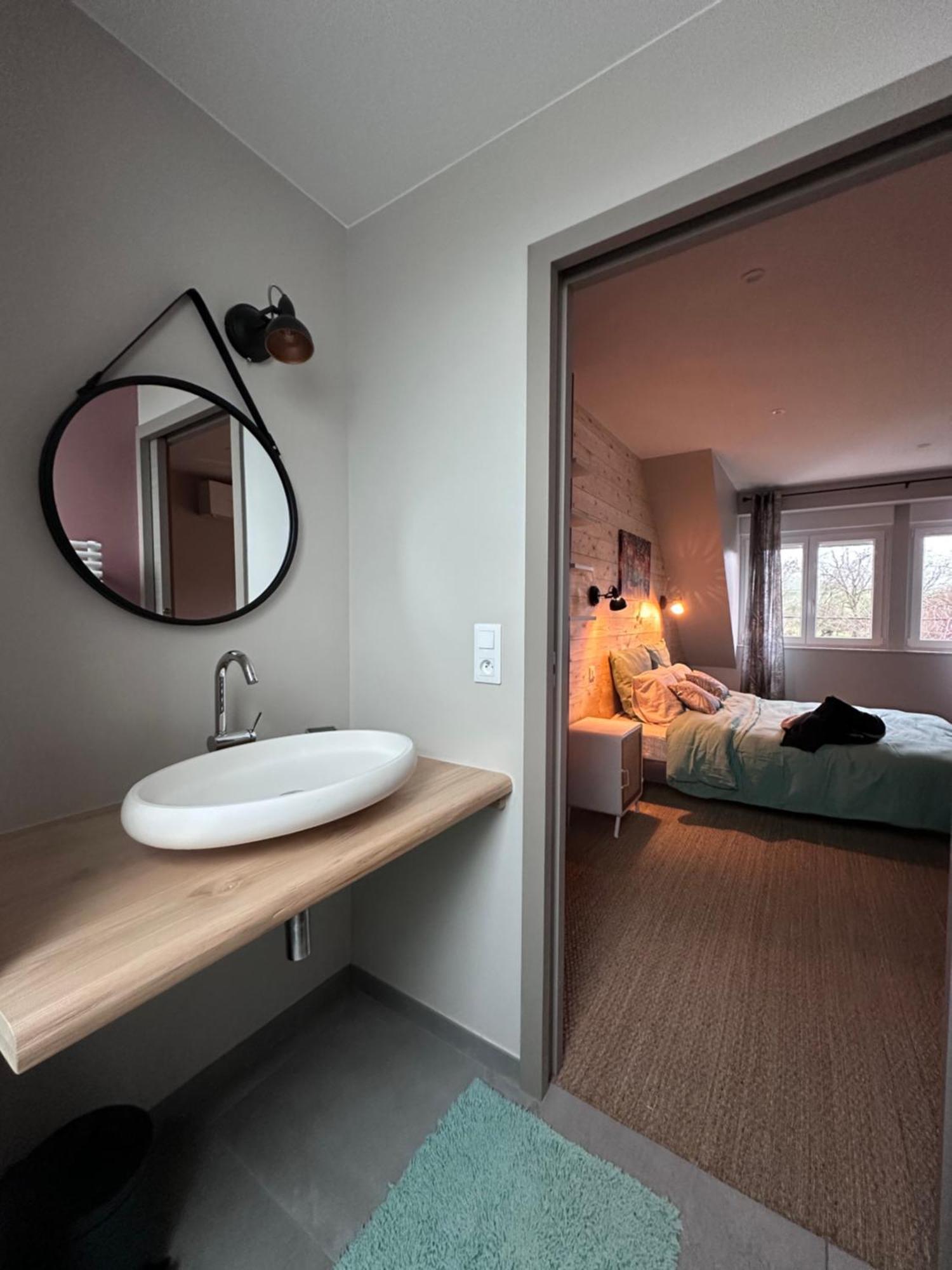 Maison D Hotes Spa Pivoine Et Colibri Domfessel Luaran gambar