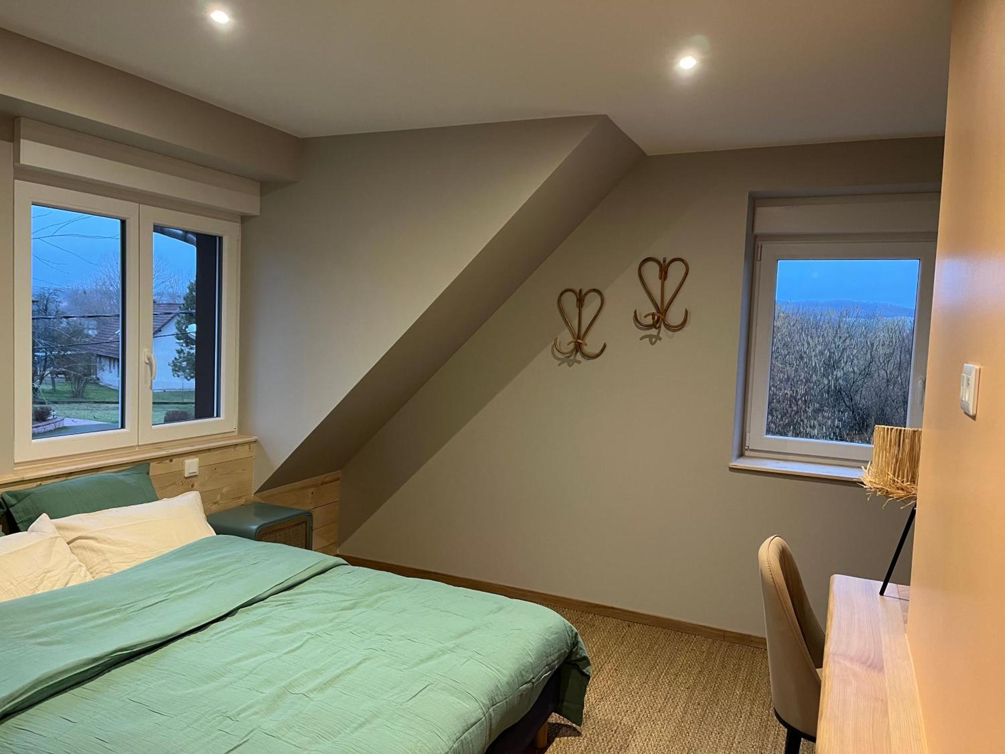 Maison D Hotes Spa Pivoine Et Colibri Domfessel Luaran gambar